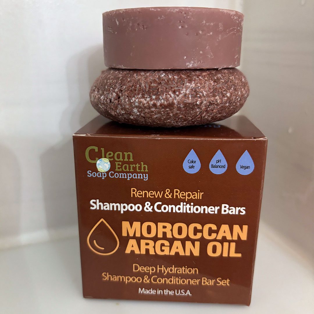 Moroccan Oil Shampoo & Conditioner Bar Set - Image 4
